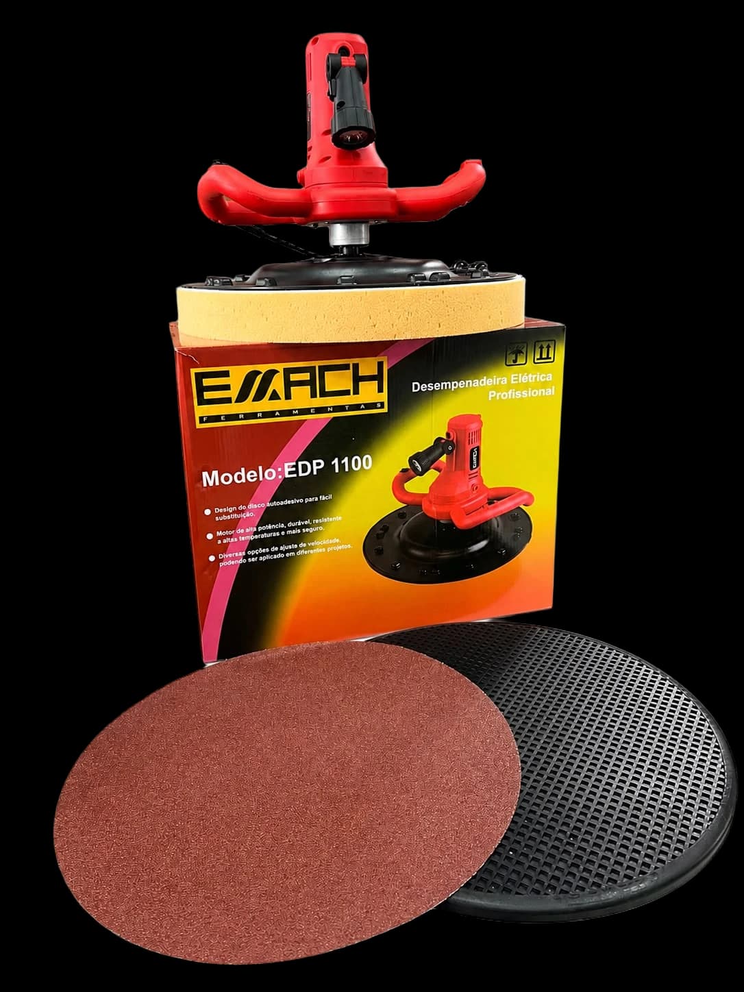 Desempenadeira Elétrica Para Reboco EDP 1100W