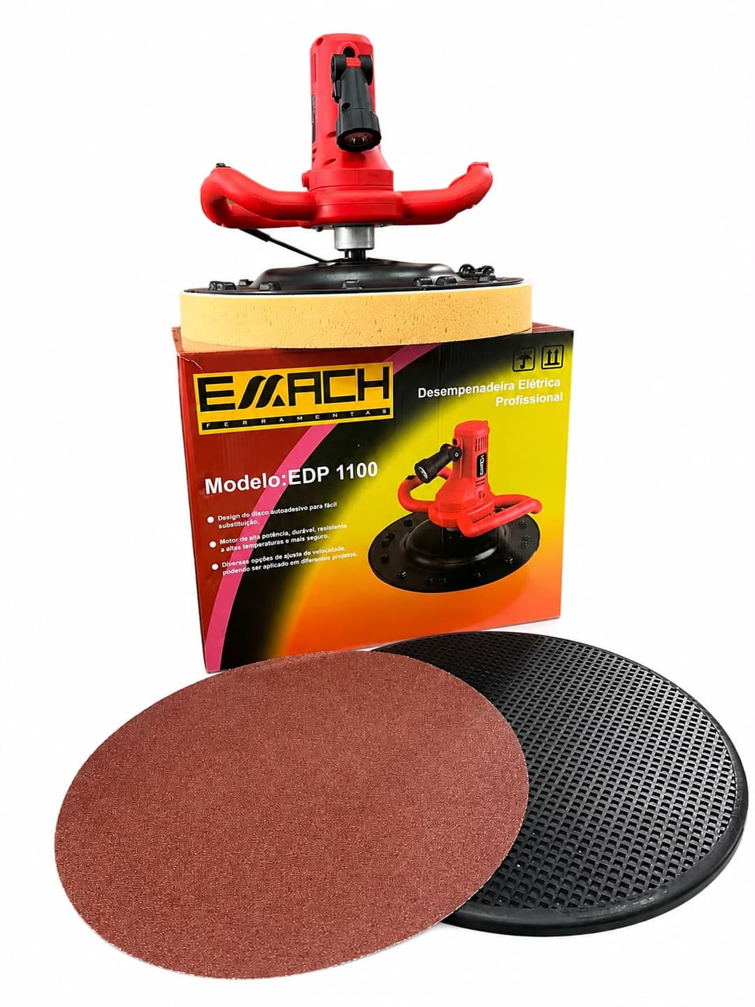 Desempenadeira Elétrica Para Reboco EDP 1100W