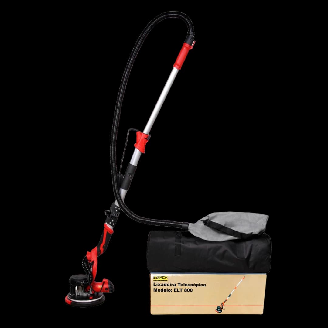 Lixadeira Girafa Emach ELT800 800w Com Led E Saco Coletor